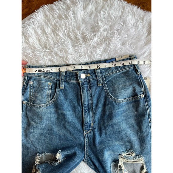 Anthropologie Pilcro Jeans Ripped Denim Size 27 NWT - Picture 9 of 10